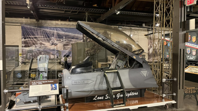 Texas Military Forces Museum, F16, Austin, TX