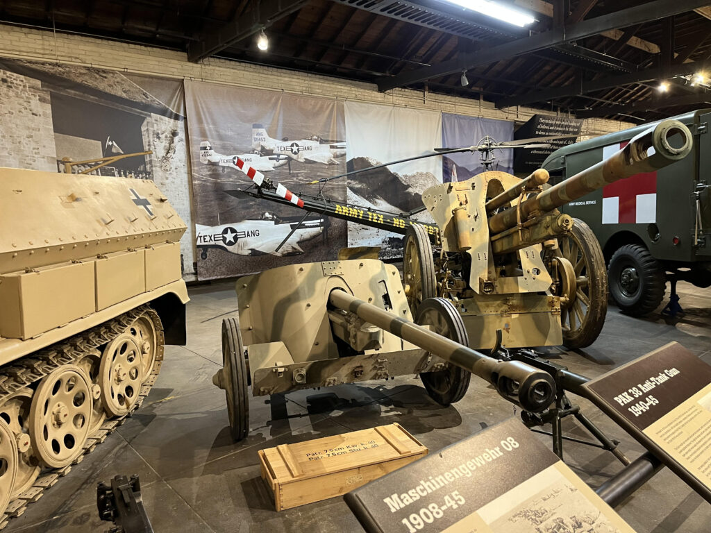 German artillery