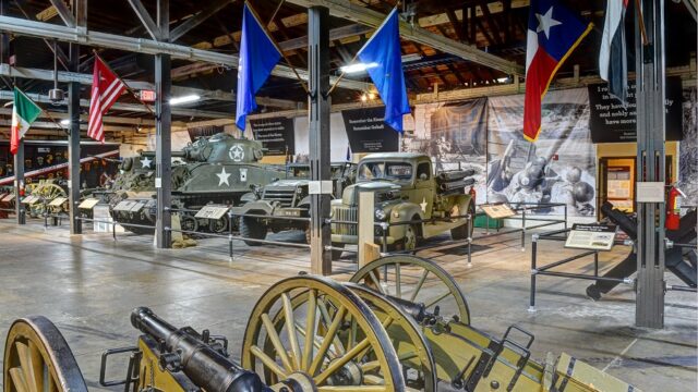 Texas Military Forces Museum, Great Hall, Austin, TX