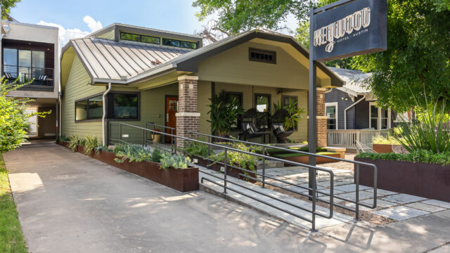 Heywood Hotel Exterior, Austin, TX