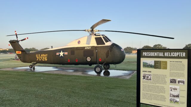 Texas Military Forces Museum, JFK Helicopter, Austin, TX